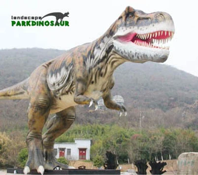 مجسمه محبوب Giant Trex برای پارک آبی